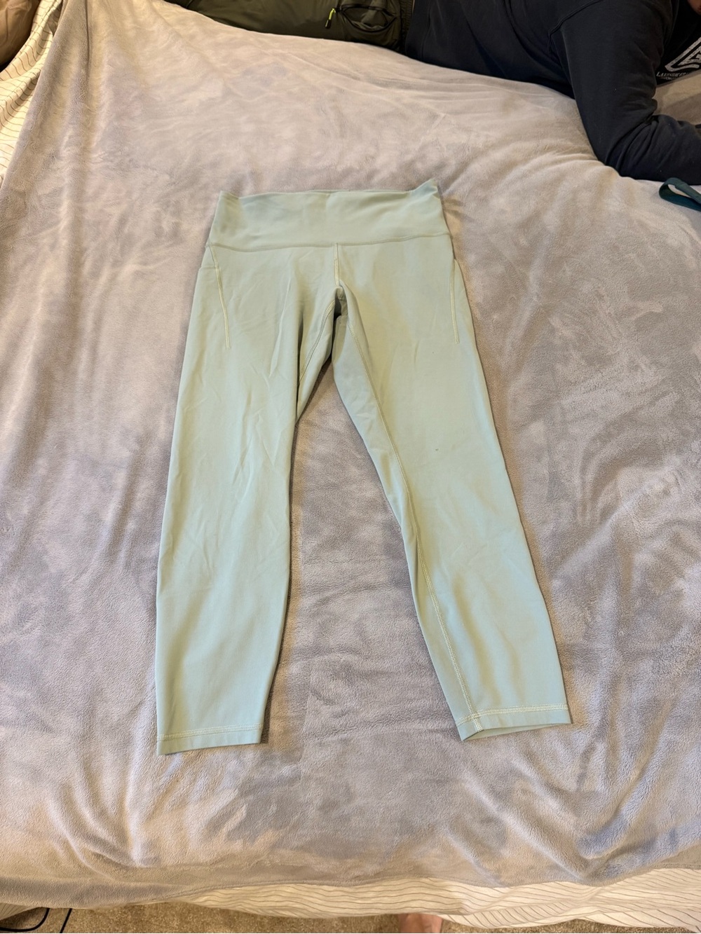 lululemon athletica Sage Green High-Waist Leggings